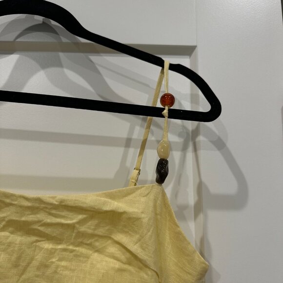 Peppermayo Adella Mini Dress Yellow - Picture 3 of 4